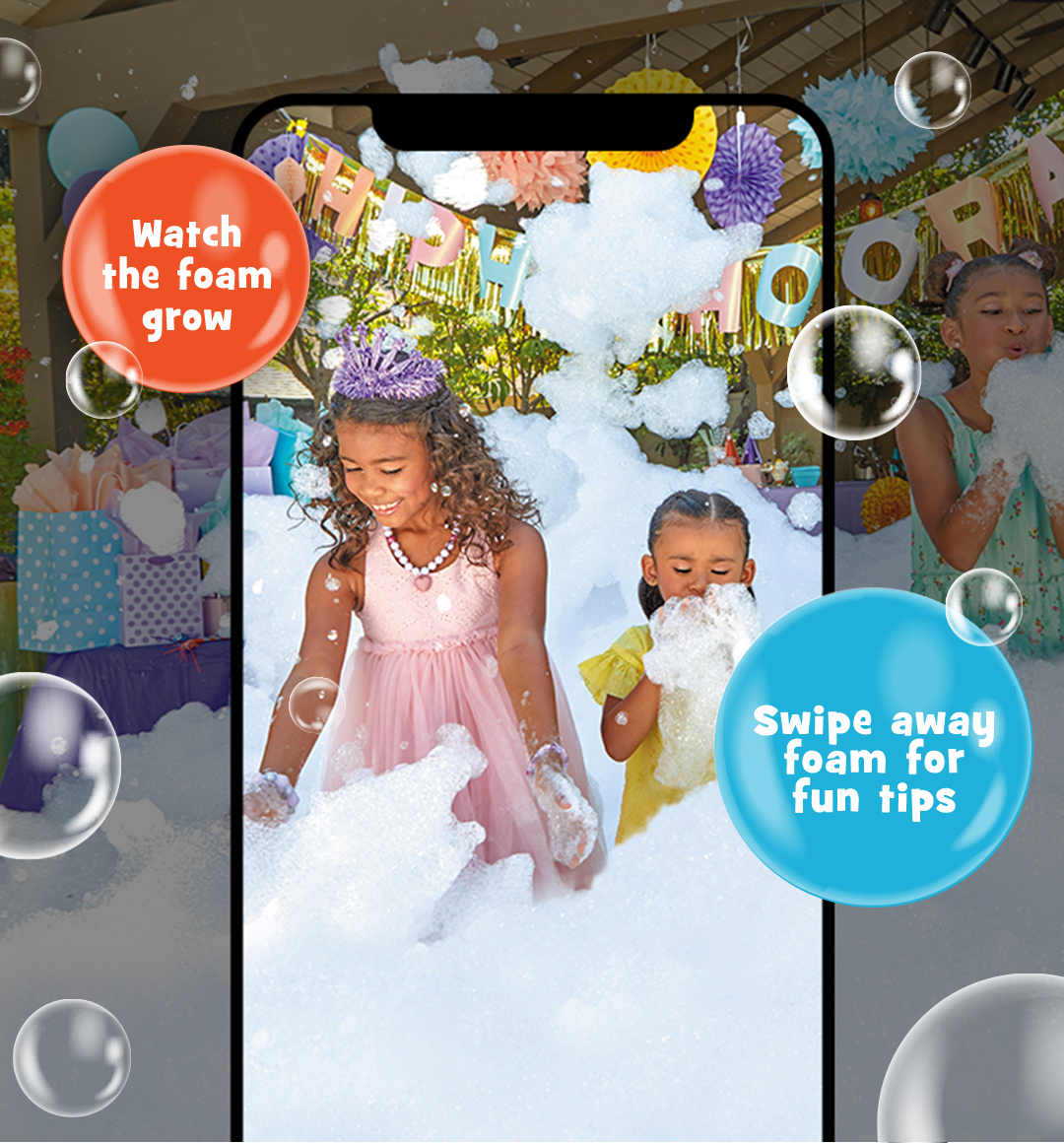 Step Up Your Summer Party Game with FOAMO Foam Machine!