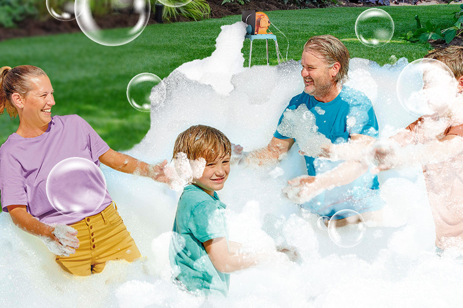 Step Up Your Summer Party Game with FOAMO Foam Machine!