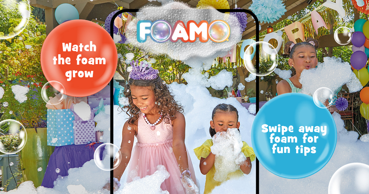 Step Up Your Summer Party Game with FOAMO Foam Machine!